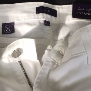 NYDJ  White Jeans size 14